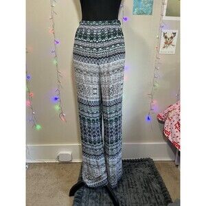 Women’s Pull On Pants Rayon Size Large Spring Summer